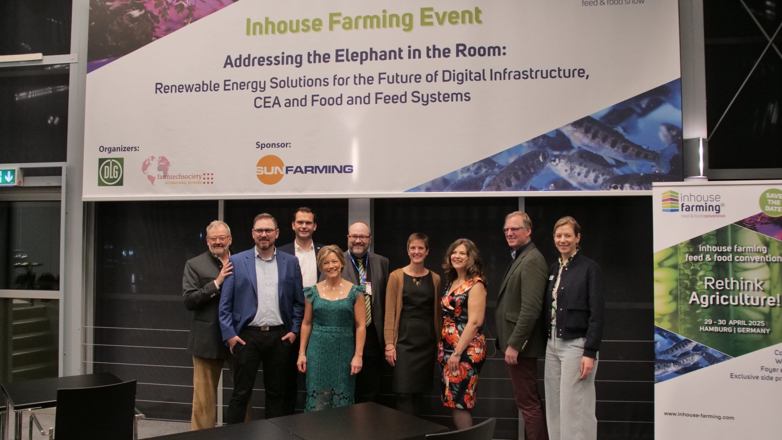 GLOBALG.A.P. attends exclusive pre-opening event as part of the Inhouse Farming – Feed Food Show, EnergyDecentral, and EuroTier 2024