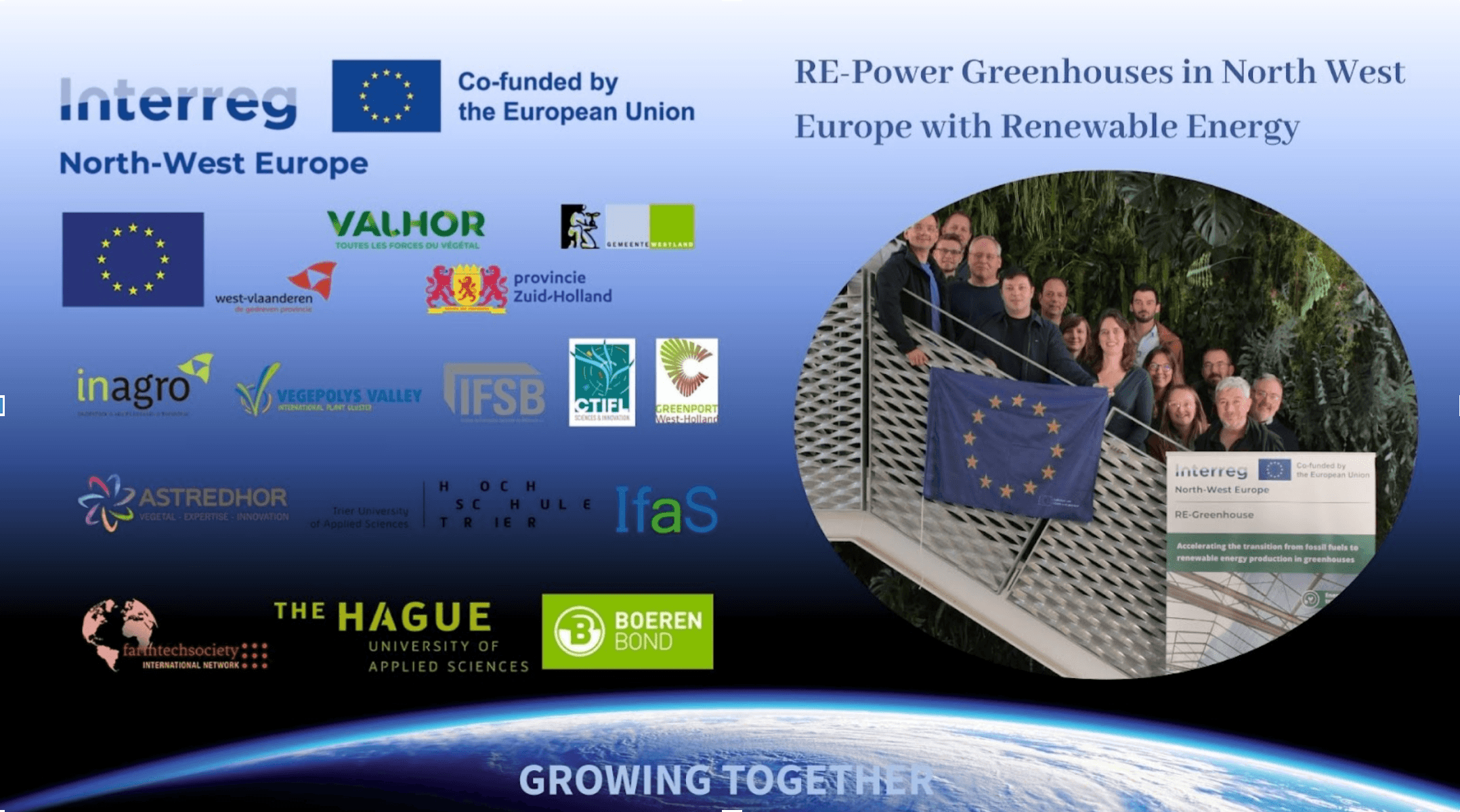 RE-Power Greenhouses in North West Europe with Renewable Energy
